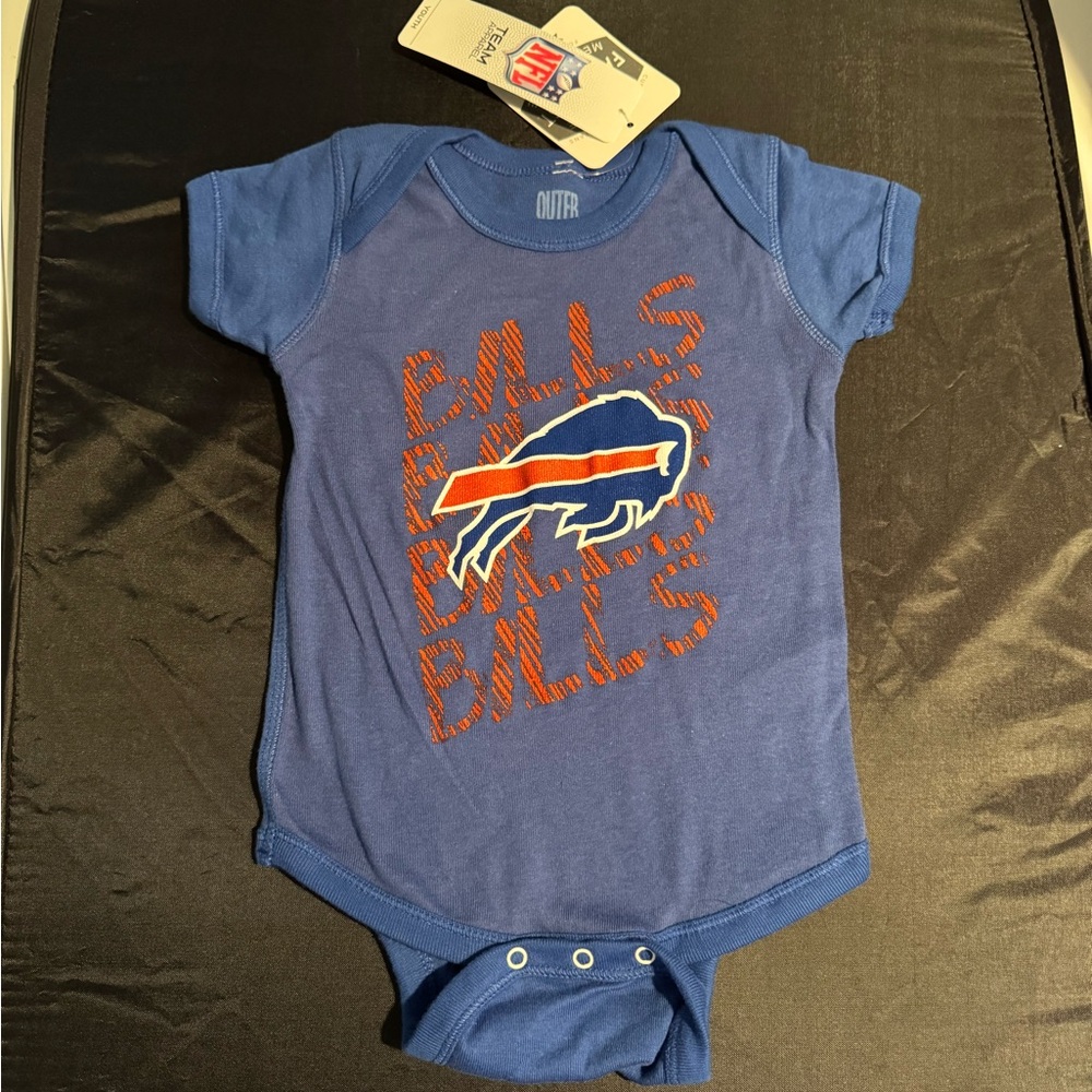 NFL Bills Blue Infant onesie with Tags